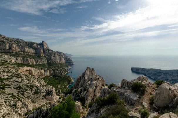 Photo du Parc national des Calanques à Marseille